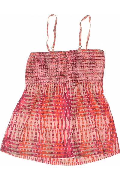 VERO MODA Dámská halenka bez rukávů s potiskem růžová Vel. M | VERO MODA | obrázek 3