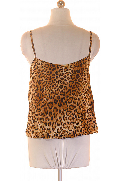 ZARA Dámská halenka bez rukávů leopardí vzor krajka Vel. EU S | ZARA | obrázek 3