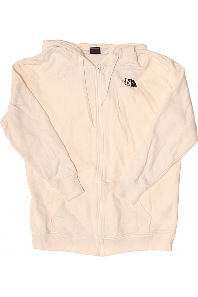 THE NORTH FACE Pánská Bavlněná Mikina S Kapucí Na Zip Béžová Vel. M