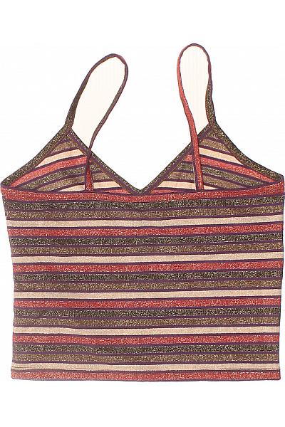 Topshop dámské pruhované tílko crop top Vel. 38 | Topshop | obrázek 3