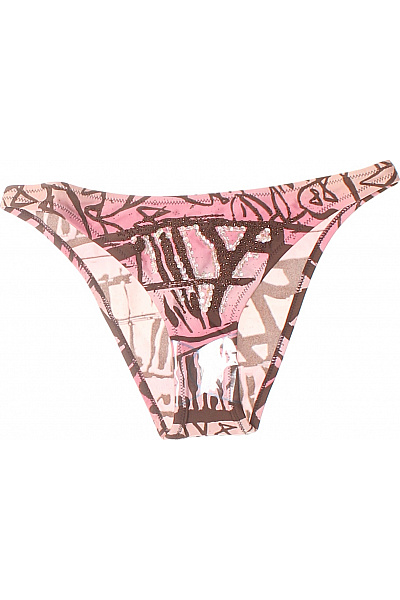 OCEAN Plavky dámské růžové s kamínky vzorované sexy bikiny Vel. M | OCEAN | obrázek 2