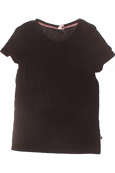 Dámské černé tričko s krátkým rukávem basic Vel. XS | Unimoda | obrázek 2