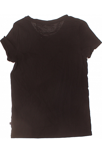 Dámské černé tričko s krátkým rukávem basic Vel. XS | Unimoda | obrázek 3