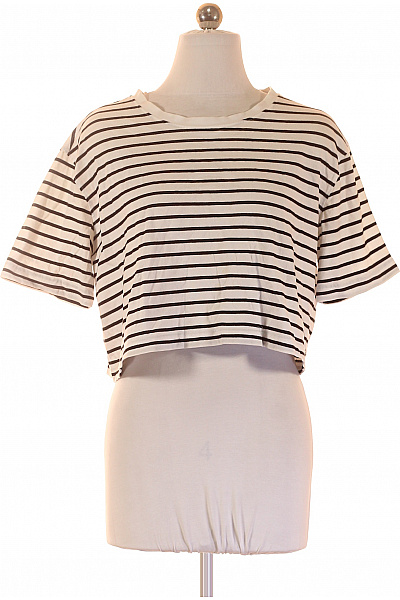 URBAN CLASSICS Dámské tričko krátký rukáv pruhované crop top basic Velikost S | URBAN CLASSICS | obrázek 2