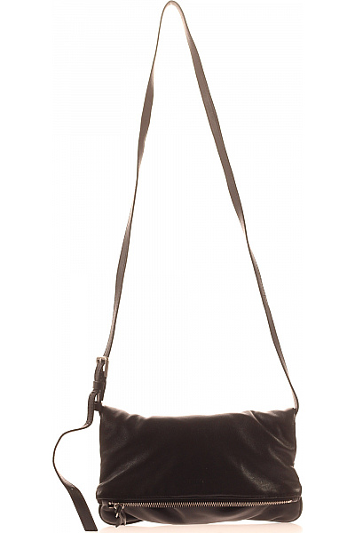 LIEBESKIND Kabelka černá Kožená Crossbody
