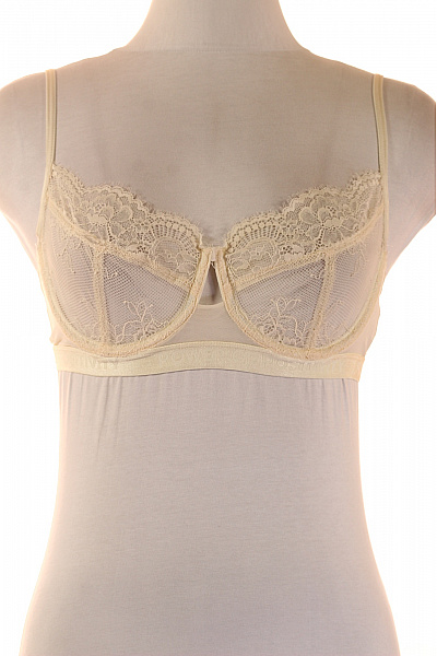 Hunkemoller Dámské prádlo podprsenka krajková průsvitná béžová Velikost EU 75D | Hunkemoller | obrázek 2