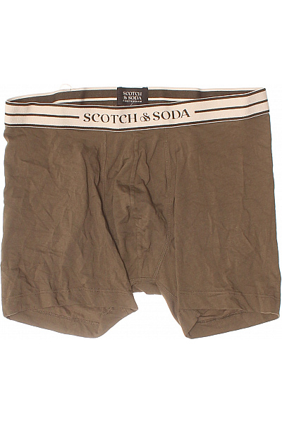 Scotch & Soda pánské bavlněné boxerky hnědé Velikost EU L | Scotch & Soda | obrázek 2