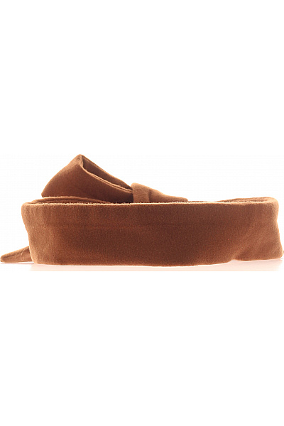 hnědý látkový pásek s mašlí | Unimoda | obrázek 2