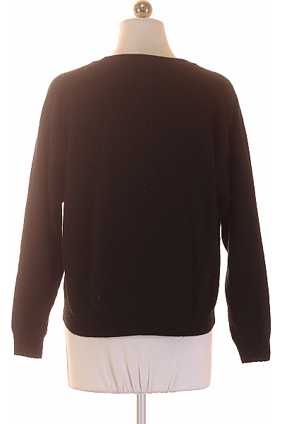 MAX TONSO CASHMERE Dámský kašmírový pulovr černý basic Vel. S | MAX TONSO CASHMERE | obrázek 2