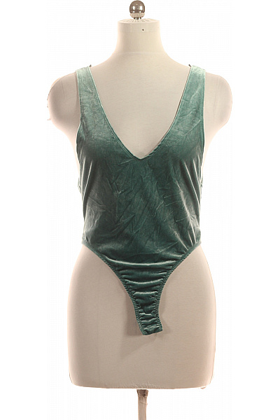 dámské zelené tílko sametové Velikost 40 | Unimoda | obrázek 2
