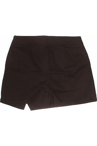 Černé bavlněné mini sukňové šortky volnočasové Velikost EU 38 | Unimoda | obrázek 2