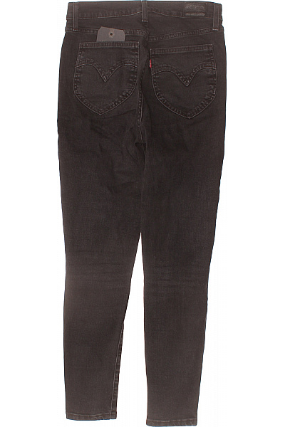 LEVIS Dámské džíny vysoký pas úzké černé Velikost S | LEVIS | obrázek 2