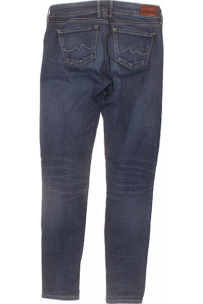Pepe Jeans Dámské modré strečové skinny džíny s vysokým pasem Velikost EU w26/l30 | Pepe Jeans | obrázek 2