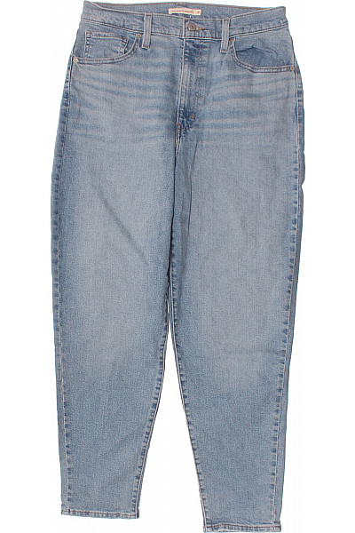 LEVIS Dámské Džíny Modré Volné S Vysokým Pasem Vel. 31