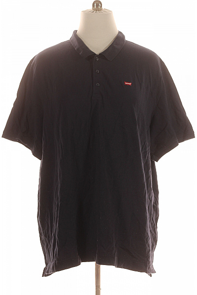 LEVIS Pánské Polo Tričko S Krátkým Rukávem Jednobarevné Velikost 4xl