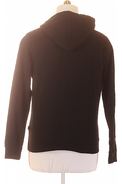 JACK & JONES Pánská černá mikina s kapucí a klokaní kapsou přes hlavu Vel. EU M | JACK & JONES | obrázek 3