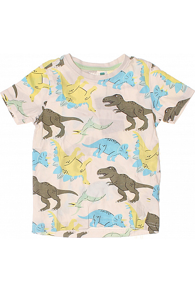 Blue Seven Dětské Tričko S Dinosaury Bavlněné Velikost EU 116