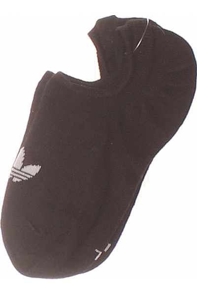 ADIDAS Černé Nízké Ponožky S Logem