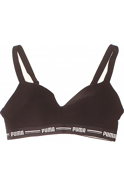 Puma černá hladká braletová podprsenka na cvičení Velikost EU L | Puma | obrázek 2
