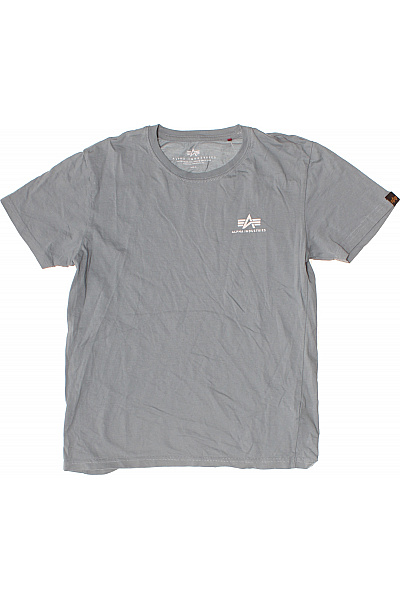 Alpha Industries Pánské tričko s krátkým rukávem jednobarevné basic Vel. s | Alpha Industries | obrázek 2