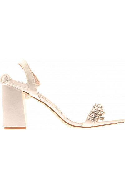 Be Mine   Dámské Sandály Na Podpatku S Kamínky Elegantní Společenské Velikost 6