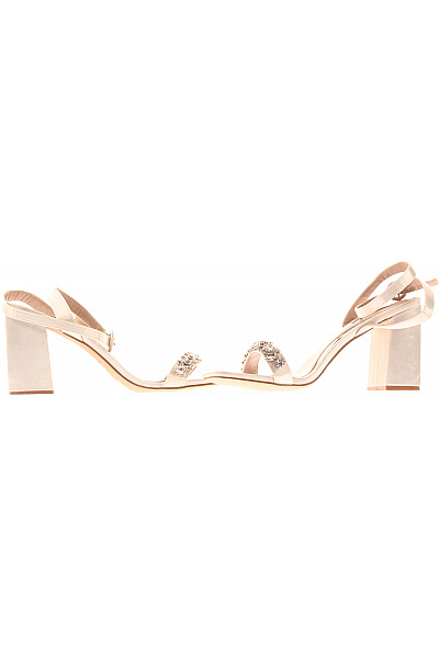 Be Mine   Dámské sandály na podpatku s kamínky elegantní společenské Velikost 6 | Be Mine   | obrázek 5