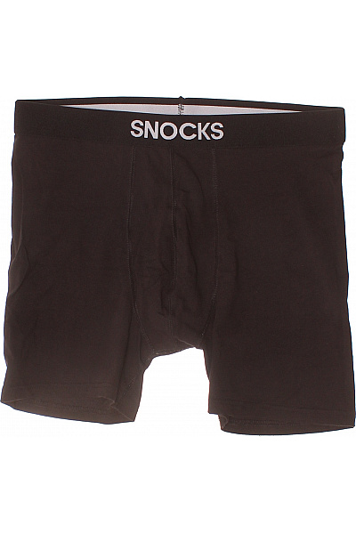 Snocks Pánské Bavlněné Boxerky černé Vel. EU XL