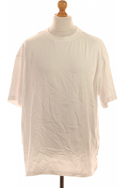 ONLY & SONS Pánské tričko s krátkým rukávem bílé bavlněné basic Velikost XXL | ONLY & SONS | obrázek 2