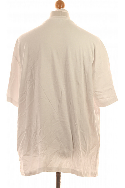 ONLY & SONS Pánské tričko s krátkým rukávem bílé bavlněné basic Velikost XXL | ONLY & SONS | obrázek 3