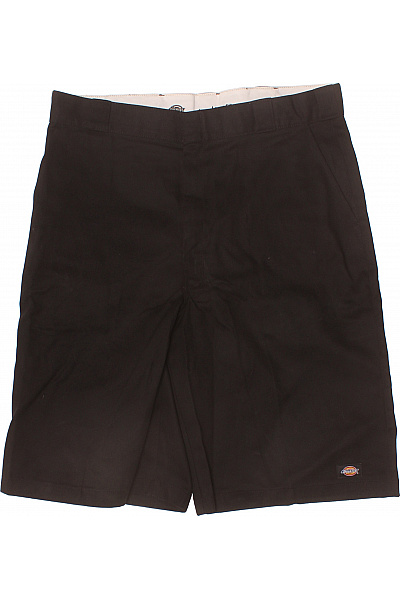 Dickies Pánské černé Volnočasové Kraťasy S Kapsami Velikost EU W36