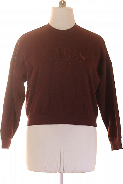 ADIDAS Dámská Mikina S Dlouhým Rukávem A Výšivkou Crop Vel. EU 38-40