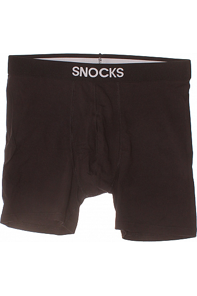 Snocks Pánské Bavlněné Boxerky černé Vel. EU XL