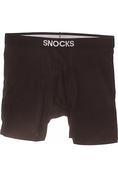 Snocks Pánské Bavlněné Boxerky černé Velikost EU XL