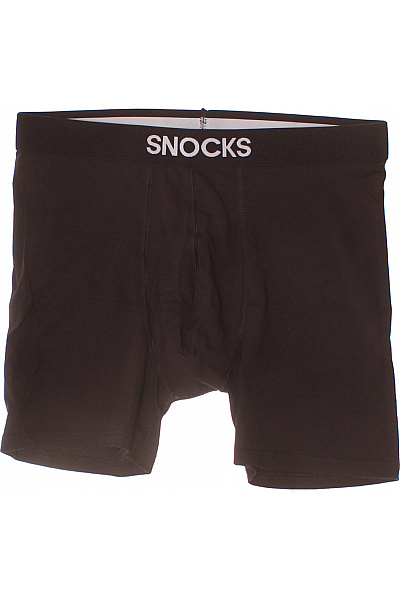 Snocks Pánské Bavlněné Boxerky černé Velikost EU XL