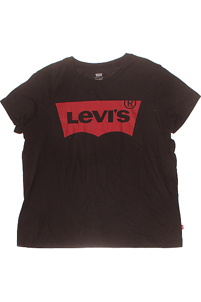 LEVIS Dámské tričko s krátkým rukávem a potiskem basic černé Vel. l | LEVIS | obrázek 2