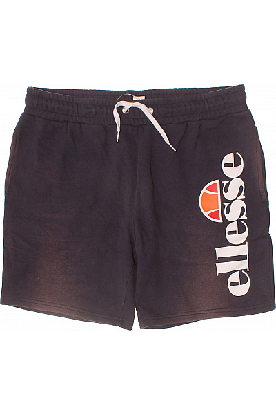 Ellesse Pánské Teplákové Kraťasy S Potiskem Volnočasové Vel. EU L