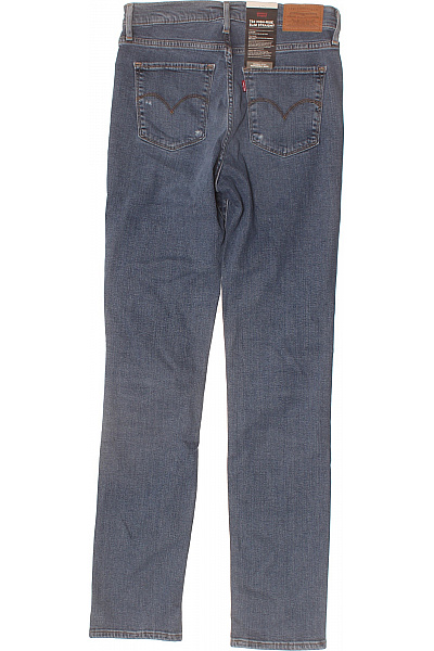 LEVIS Dámské modré džíny s dírami rovné Vel. EU 28/32 | LEVIS | obrázek 2