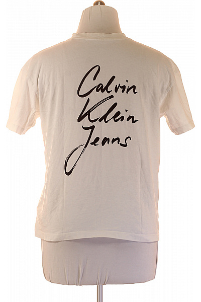 Calvin Klein Pánské tričko s krátkým rukávem bílé basic Velikost m | Calvin Klein | obrázek 2