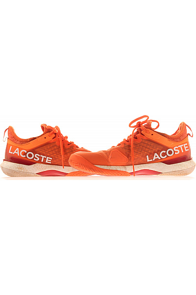 LACOSTE Oranžové textilní sportovní tenisky na běhání Vel. 40 | LACOSTE | obrázek 5
