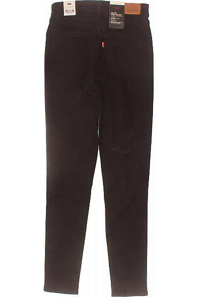 LEVIS Dámské černé džíny s vysokým pasem rovné klasické Vel. 27 | LEVIS | obrázek 2