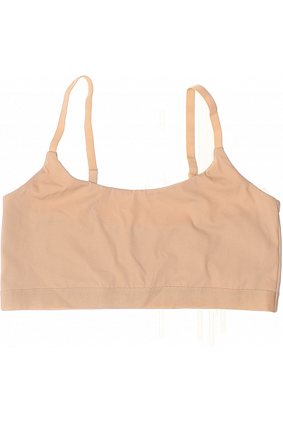 PIECES Dámská hladká bezešvá podprsenka crop top na doma Vel. EU L | PIECES | obrázek 2