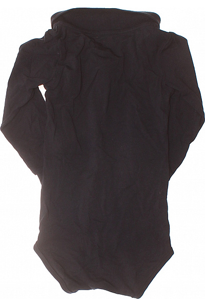 Name It Dětské body s dlouhým rukávem a límečkem černé Velikost 86 | Name It | obrázek 2