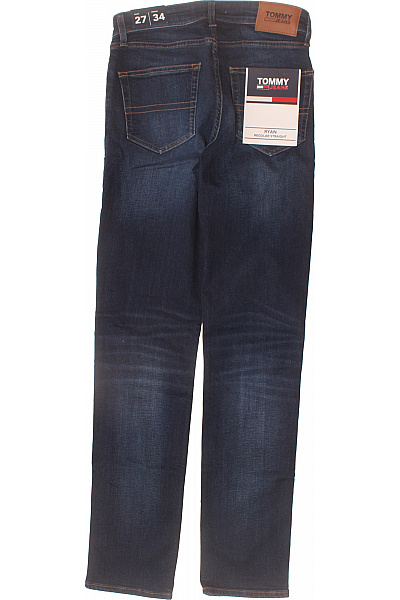 TOMMY HILFIGER Pánské džíny tmavě modré rovné seprané Vel. 27/34 | TOMMY HILFIGER | obrázek 2