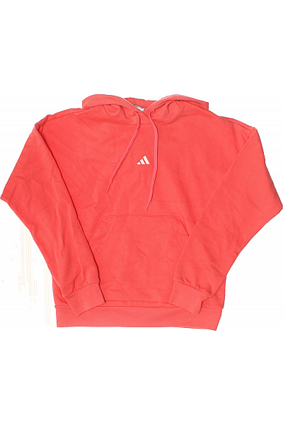 ADIDAS dámská mikina s kapucí a klokaní kapsou růžová Vel. EU S | ADIDAS | obrázek 2