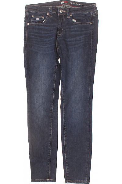 TOMMY HILFIGER Dámské Džíny Skinny Strečové Modré Velikost EU 27/30