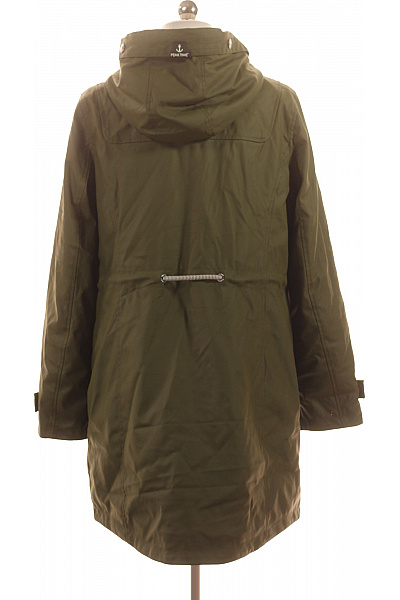 Peak Time Dámská parka s kapucí zelená prodloužená outdoorová Vel. EU M | Peak Time | obrázek 2