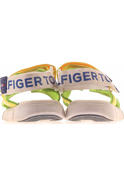 TOMMY HILFIGER Dětské sandály sportovní textilní letní na suchý zip Vel. 35 | TOMMY HILFIGER | obrázek 4