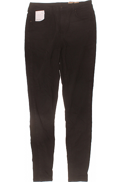 VERO MODA Dámské černé Skinny Džíny S Vysokým Pasem Strečové Vel. EU M/34