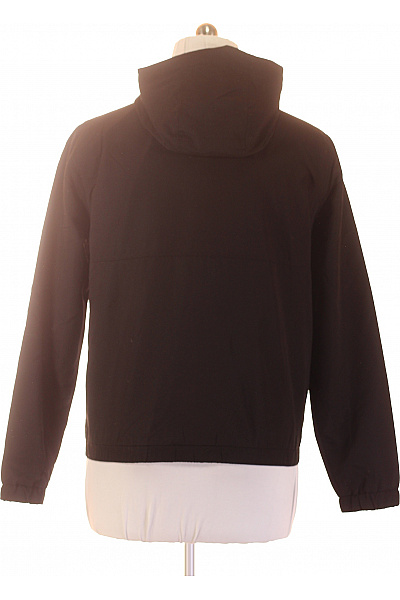 JACK & JONES Pánská černá bunda s kapucí a zipem Velikost EU L | JACK & JONES | obrázek 3