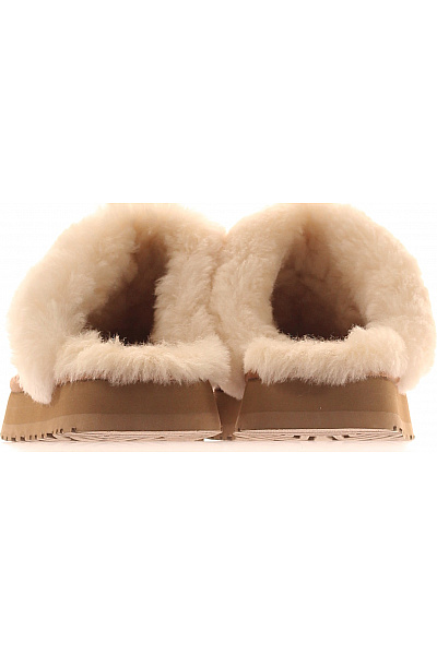 UGG Dámské hnědé nazouvací pantofle s kožíškem Velikost 39 | UGG | obrázek 4
